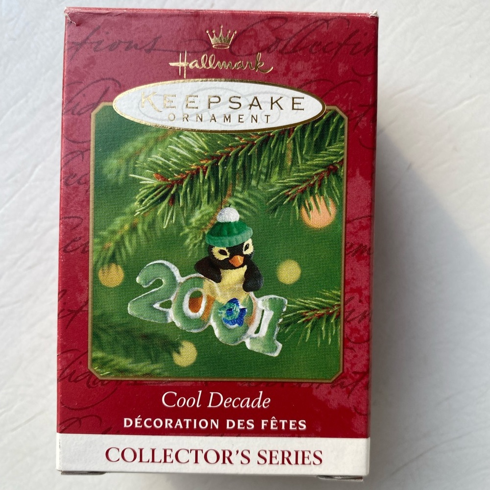 🎄Hallmark • Keepsake Cool Decade Christmas Ornament